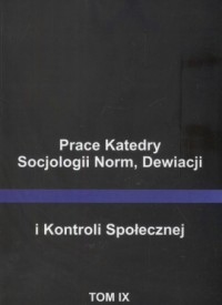 Prace Katedry Socjologii Norm, - okładka książki