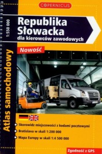 Republika Słowacka dla kierowców - okładka książki