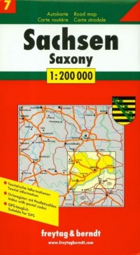 Sachsen road map - okładka książki