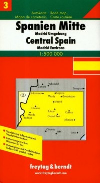 Spanien Mitte - okładka książki
