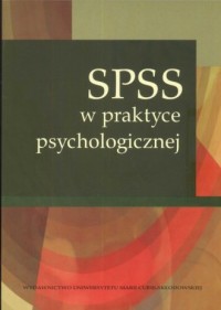 SPSS w praktyce psychologicznej - okładka książki