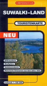 Suwałki-Land touristenkarte - okładka książki