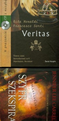 Szyfr Szekspira / Veritas (+ CD) - okładka książki