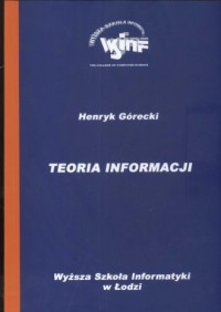 Teoria informacji - okładka książki