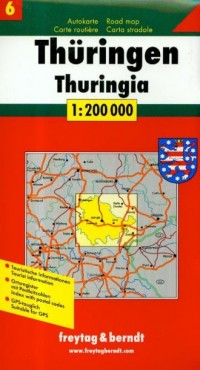 Thuringe road map - okładka książki