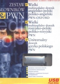 Zestaw słowników PWN 1 (PenDrive) - okładka książki