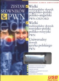 Zestaw słowników PWN 2 (PenDrive - okładka książki