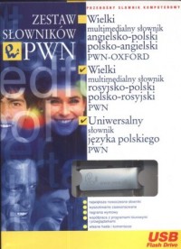 Zestaw słowników PWN (PenDrive) - okładka książki