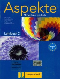 Aspekte 2. B2 Lehrbuch (+ DVD) - okładka książki
