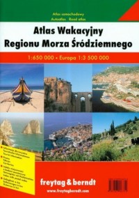 Atlas Wakacyjny Regionu Morza Śródziemnego - okładka książki