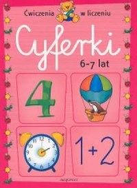 Cyferki 6-7 lat - okładka książki
