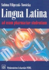 Lingua Latina ad usum pharmaciae - okładka książki