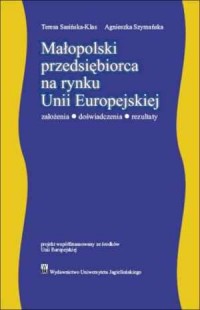 Małopolski przedsiębiorca na rynku - okładka książki