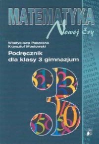 Matematyka Nowej Ery 3. Gimnazjum. - okładka podręcznika