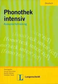 Phonothek intensiv Aussprachetraining - okładka książki