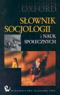 Słownik socjologii i nauk społecznych - okładka książki