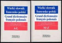 Wielki słownik francusko-polski. - okładka książki