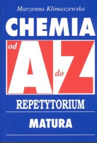 Chemia A-Z Repetytorium - okładka książki