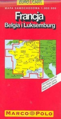 Francja, Belgia i Luksemburg - okładka książki