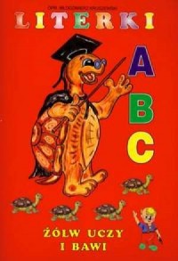Literki. Żółw uczy i bawi - okładka książki