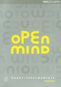Open mind. Upper-intermediate. - okładka podręcznika