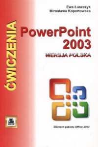 PowerPoint 2003 wersja polska. - okładka książki