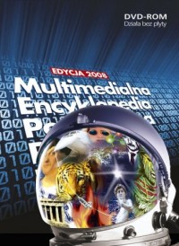 Powszechna encyklopedia multimedialna - okładka książki