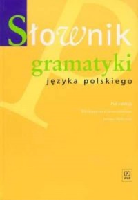 Słownik gramatyki języka polskiego - okładka książki
