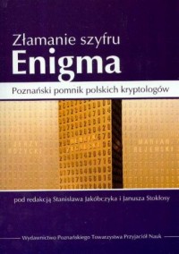 Złamanie szyfru Enigma - okładka książki
