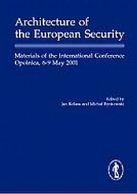 Architecture of the European Security. - okładka książki