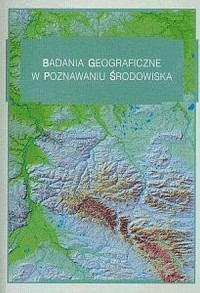Badania geograficzne w poznawaniu - okładka książki