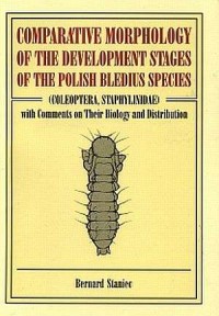 Comparative Morphology of the Development - okładka książki