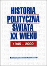 Historia polityczna świata XX wieku - okładka książki