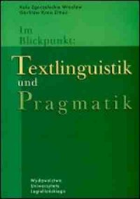 Im Blickpunkt. Textliguistik und - okładka książki