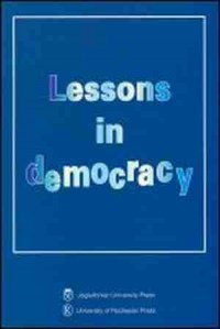 Lessons in democracy - okładka książki