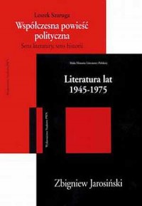 Literatura lat 1945-1975 + Współczesna - okładka książki