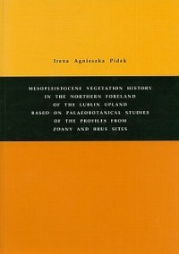 Mesopleistocene Vegetation History - okładka książki