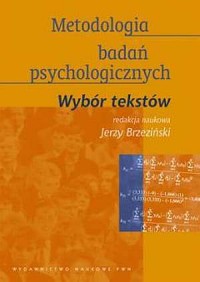 Metodologia badań psychologicznych. - okładka książki