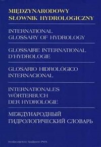 Międzynarodowy słownik hydrologiczny - okładka książki