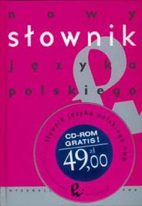 Nowy słownik języka polskiego (+ - okładka książki