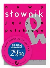 Nowy słownik języka polskiego PWN - okładka książki
