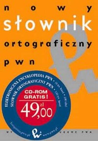 Nowy słownik ortograficzny PWN - okładka książki