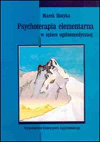 Psychoterapia elementarna w opiece - okładka książki