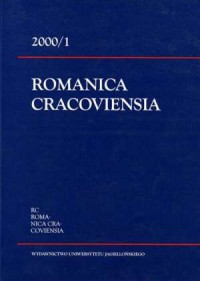 Romanica Cracoviensia 2001/2. Spotkania - okładka książki