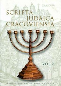 Scripta Judaica Cracoviensia. Vol. - okładka książki