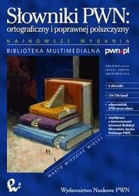 Słowniki PWN: ortograficzny i poprawnej - okładka książki