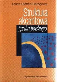 Struktura akcentowa języka polskiego. - okładka książki