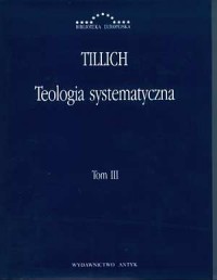 Teologia systematyczna. Tom III. - okładka książki