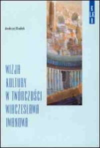 Wizja kultury w twórczości Wiaczesława - okładka książki