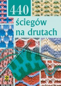 440 ściegów na drutach - okładka książki